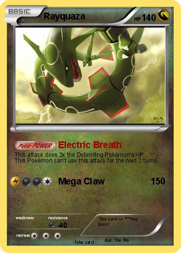Pokemon Rayquaza