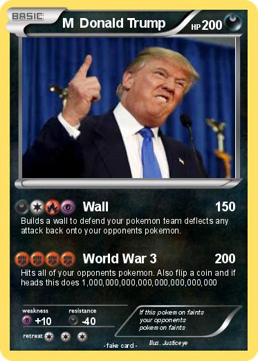 Pokemon M  Donald Trump