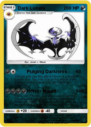 Pokemon Dark Lunala