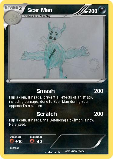 Pokemon Scar Man