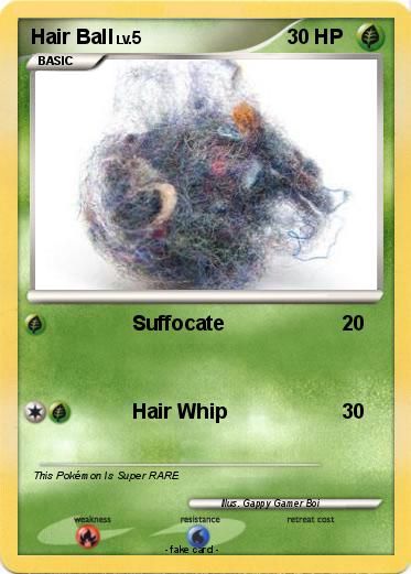 Pokemon Hair Ball