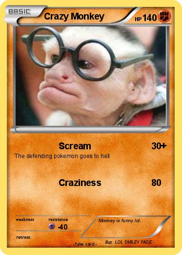 Pokemon Crazy Monkey