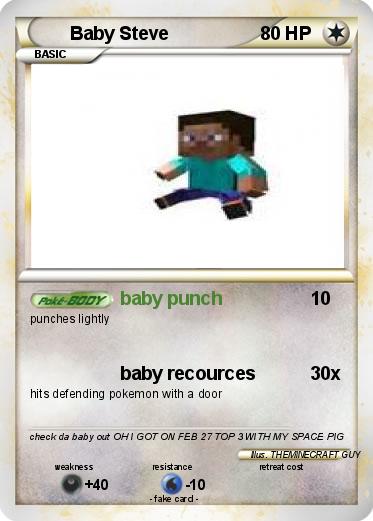 Pokemon Baby Steve