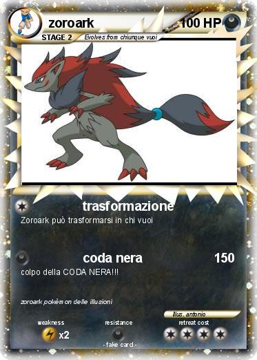 Pokemon zoroark