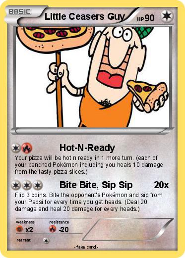 Pokemon Little Ceasers Guy
