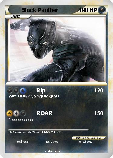 Pokemon Black Panther