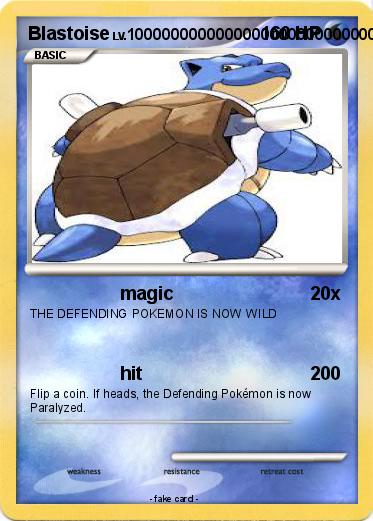 Pokemon Blastoise