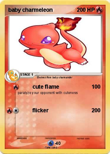 Pokemon baby charmeleon