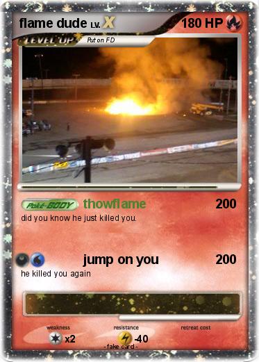 Pokemon flame dude