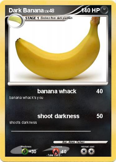 Pokemon Dark Banana