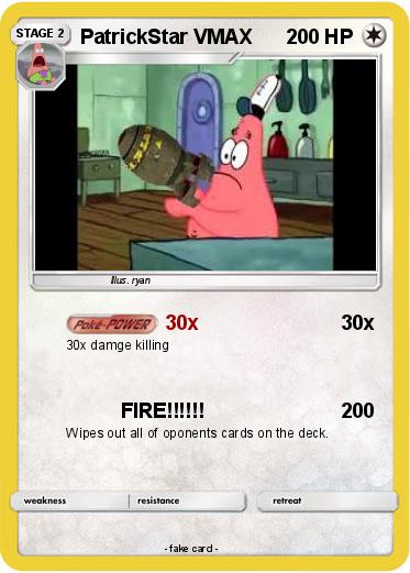 Pokemon PatrickStar VMAX