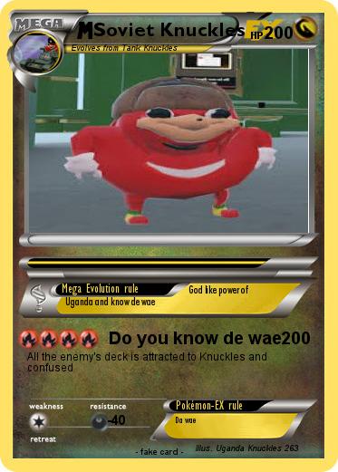 Pokemon Soviet Knuckles