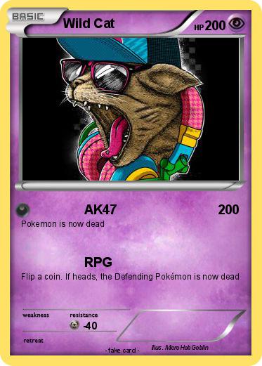 Pokemon Wild Cat
