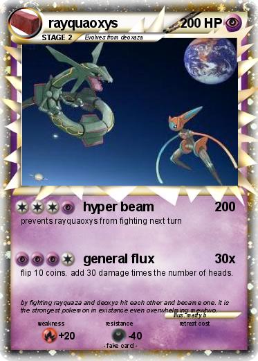 Pokemon rayquaoxys