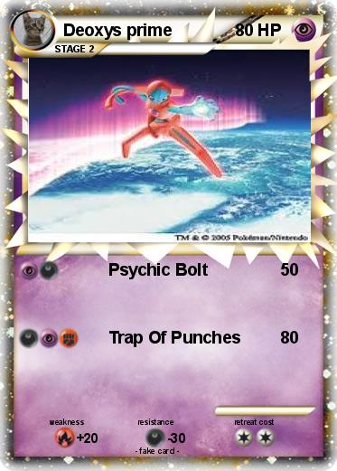 Pokemon Deoxys prime