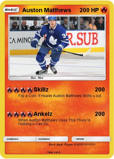 Pokemon Auston Matthews