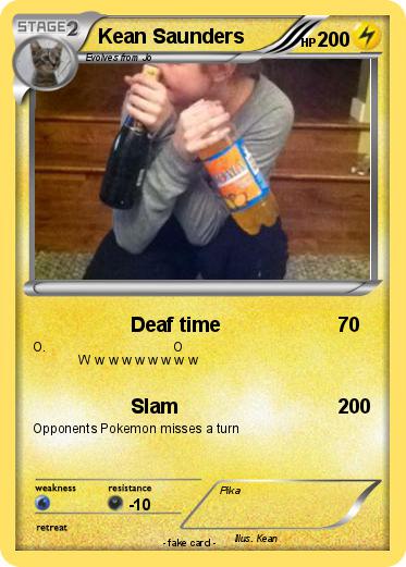 Pokemon Kean Saunders