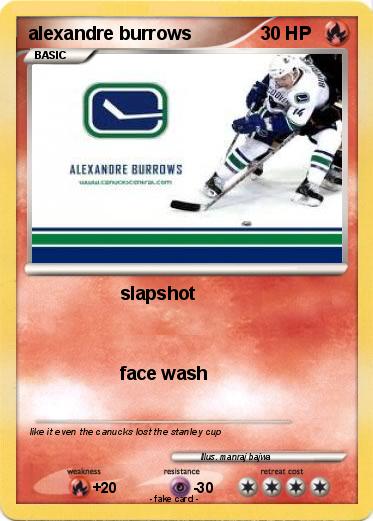 Pokemon alexandre burrows