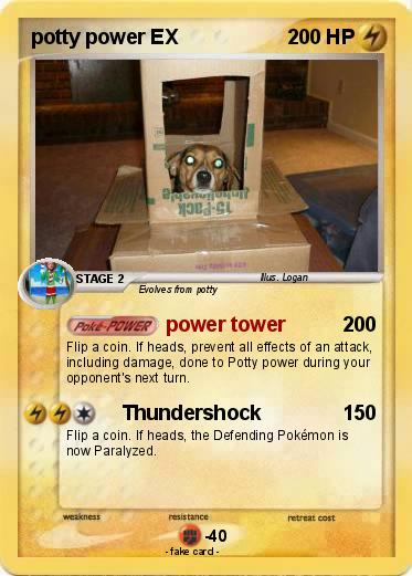 Pokemon potty power EX