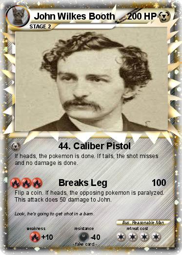 Pokemon John Wilkes Booth