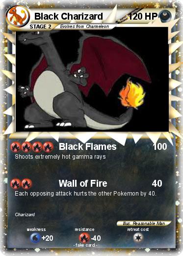 Pokemon Black Charizard