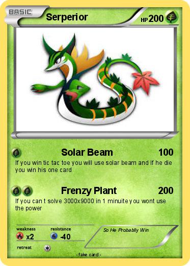 Pokemon Serperior