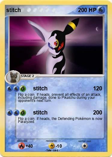 Pokemon stitch