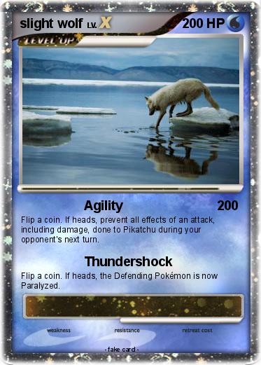 Pokemon slight wolf