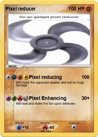 Pokemon Pixel reducer