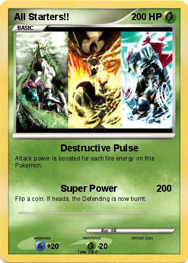 Pokemon All Starters!!