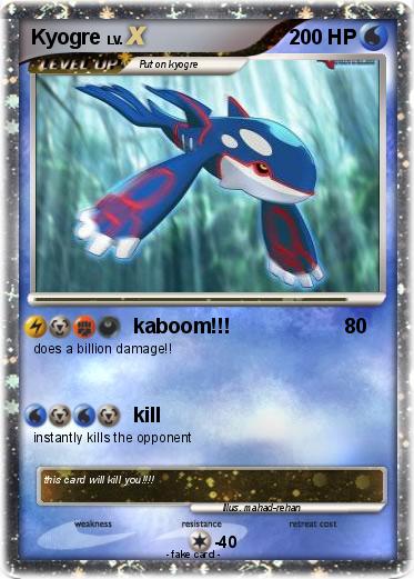 Pokemon Kyogre