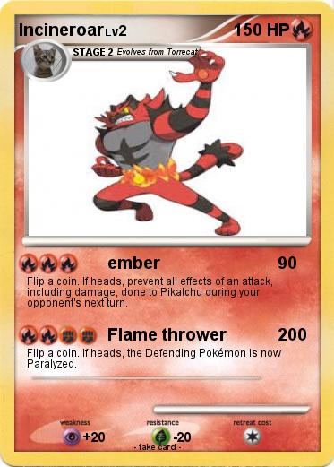 Pokemon Incineroar
