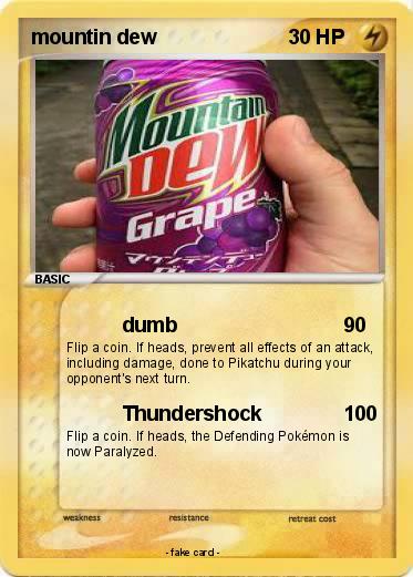 Pokemon mountin dew