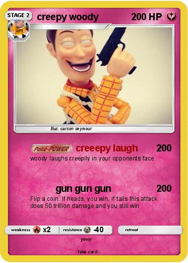Pokemon creepy woody