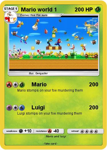 Pokemon Mario world 1
