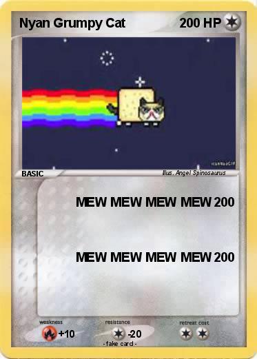 Pokemon Nyan Grumpy Cat