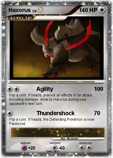 Pokemon Haxorus