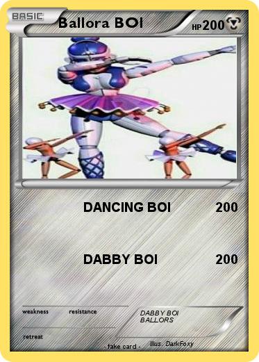 Pokemon Ballora BOI