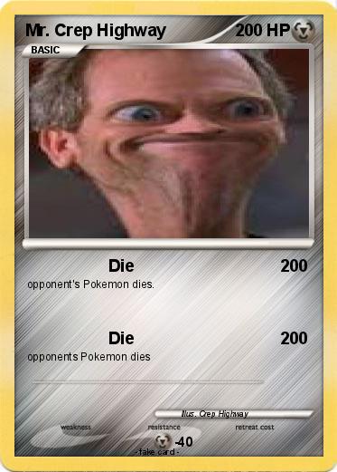 Pokemon Mr. Crep Highway