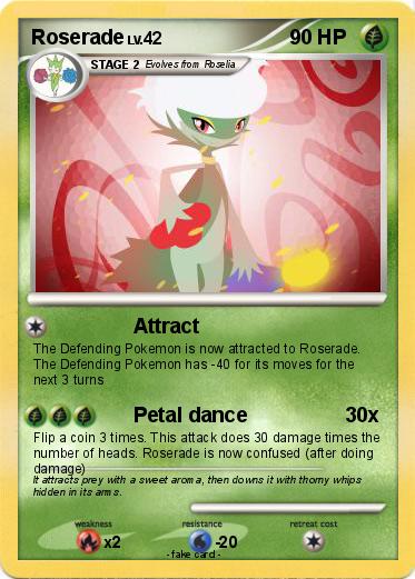 Pokemon Roserade