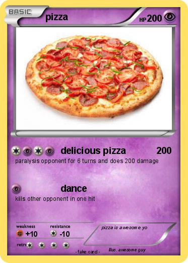 Pokemon pizza