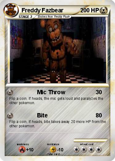 Pokemon Freddy Fazbear