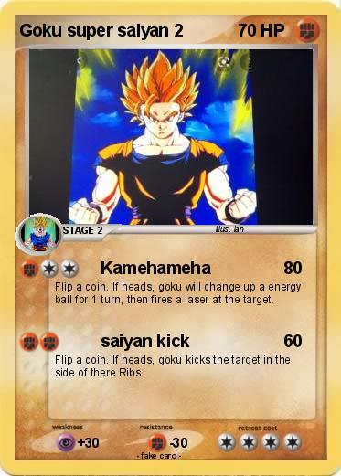 Pokemon Goku super saiyan 2