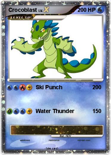 Pokemon Crocoblast