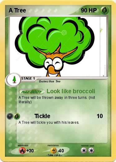 Pokemon A Tree