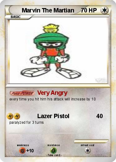 Pokemon Marvin The Martian