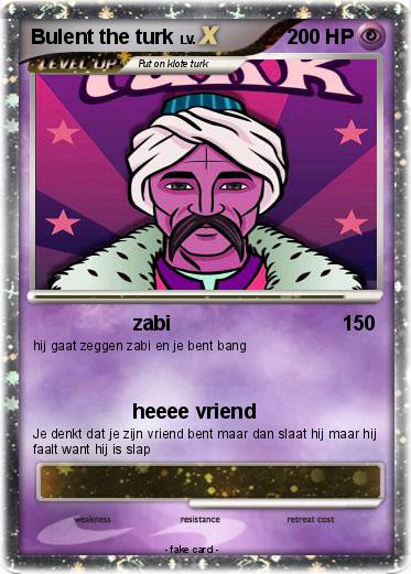 Pokemon Bulent the turk