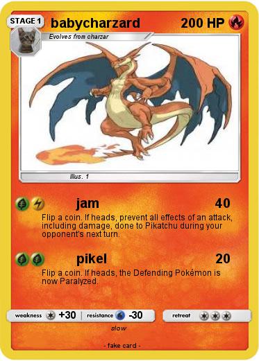 Pokemon babycharzard