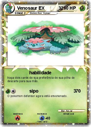 Pokemon Venosaur EX           32