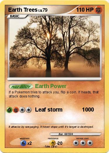Pokemon Earth Trees